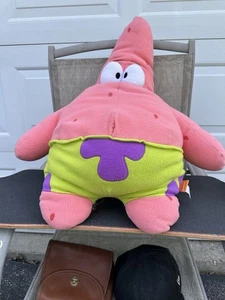 Vintage 2000’s SpongeBob Schwammkopf Patrick Star Large Plush Nickelodeon - Bild 1 von 9