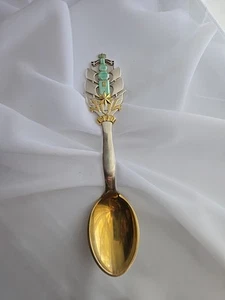 Danish Gilded Christmas in Port Spoon, 1930 - A. Michelsen Sterling - Picture 1 of 7
