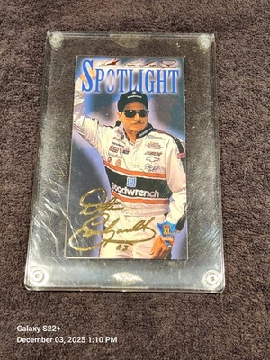 Press Pass Optima XL 1994 lámina roja caliente Dale Earnhardt.  Foto 1 de 4