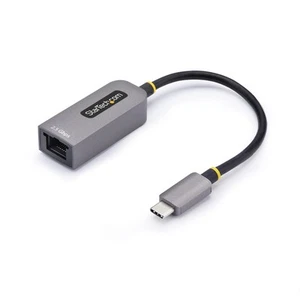 StarTech.com 2.5GbE USB-C to Ethernet Adapter, NBASE-T NIC, USB 3.0 Type-C 2.5/1 - Photo 1/10