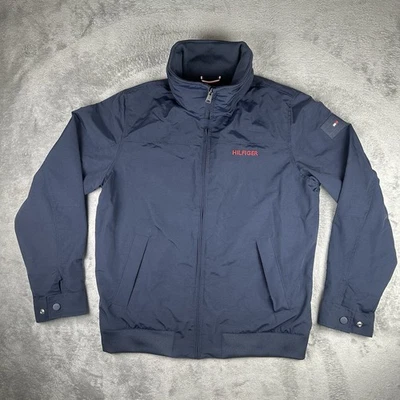 NWT Tommy Hilfiger Men’s Regatta Water Resistant Jacket Navy Size M - Image 1 of 4
