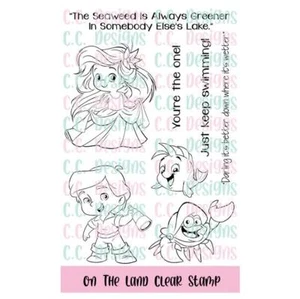 C.C. Designs, clear stamp, Roberto's Rascals - The Land - Picture 1 of 1