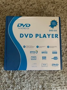 DVD-225 Home DVD player, USB, multi format with remote. NEW - Picture 1 of 3