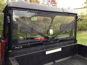 Polaris Ranger 1000 XP & Crew Rear Window Back Dust Panel Scratch Resistant - Picture 1 of 7
