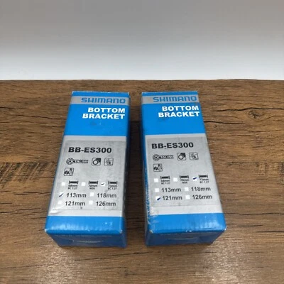 Lot of 2 Shimano BB-ES300 Octalink V2 Bottom Brackets  - Image 1 of 3