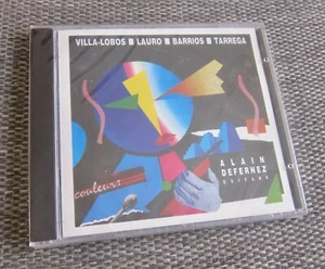 DEFERNEZ / COULEURS: VILLA-LOBOS LAURO TARREGA GUITAR RECITAL BRAND NEW CD - Imagen 1 de 2