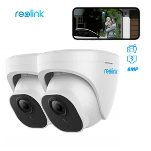 REOLINK 8MP 4K POE Security IP Camera Outdoor CCTV Surveillance AI Detection Mic - Picture 1 of 13