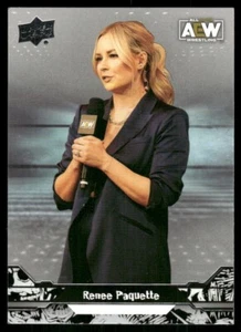 2023 Upper Deck AEW #83 Renee Paquette wrestling card - Picture 1 of 2