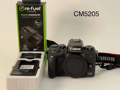 Cámara digital Canon EOS M5 sin espejo (solo cuerpo) - negra - 1279C001 Foto 1 de 4