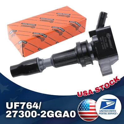 Bobinas de encendido negras calidad OEM UF764/27300-2GGA0 1 pieza para Genesis G90 2017-2020 Foto 1 de 4