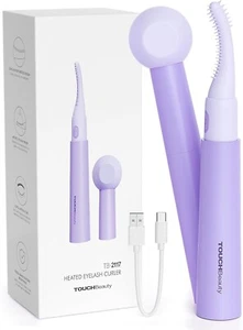 Heated Eyelash Curlers, TOUCHBeauty Electric Lash Curler Rechargeable - Picture 1 of 9