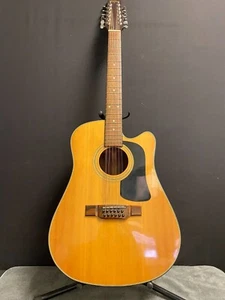 Washburn D-12CE 12/N 12-String Cutaway Acoustic-Electric Guitar (9106005) Nat.. - Picture 1 of 24