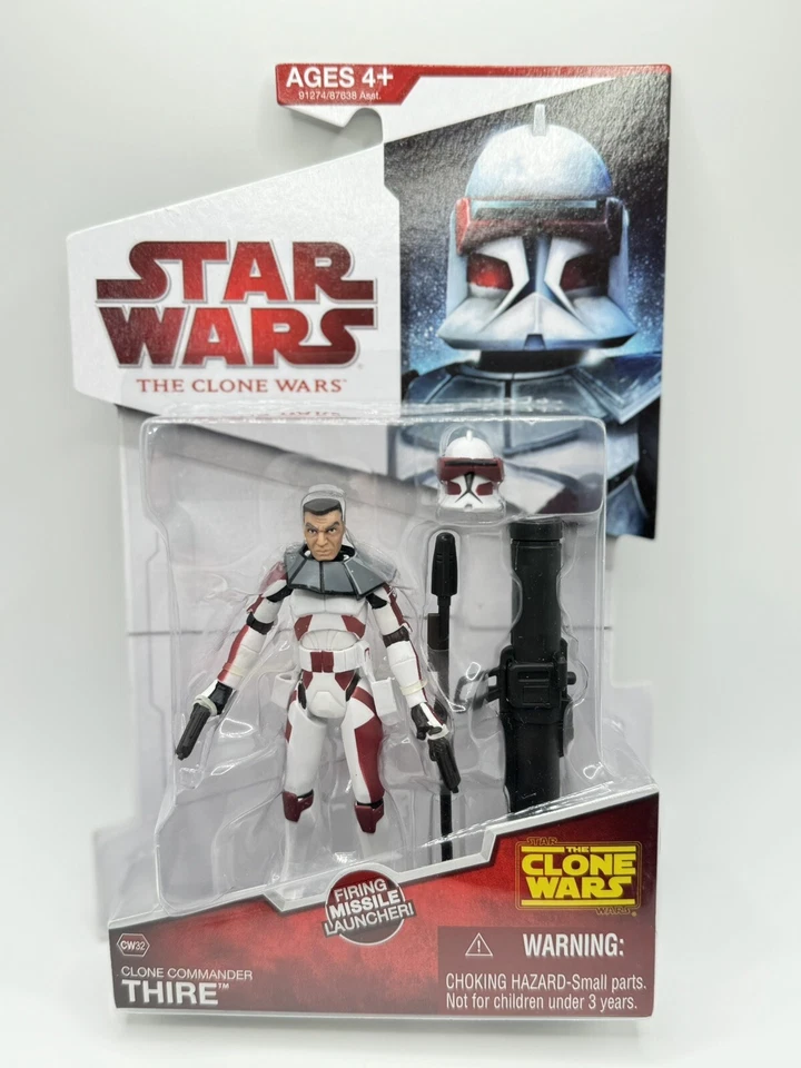 Hasbro The Clone Wars Commander Thire CW 32 Star Action