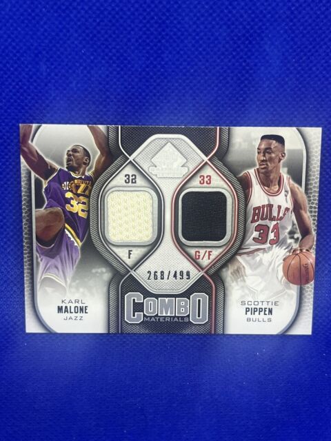 2009/10 NBA SP Game Used Tag Team Duals Jordan/Malone Jersey