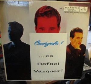 1960 Conozcalo Es RAFAEL VAZQUEZ Mexico Import LP RCA MKL 1066 Latin Tango NM/VG - Picture 1 of 4