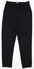 TU Womens Black Polyester Dress Pants Trousers Size 12 L30 in Regular