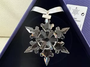 Swarovski Jahresausgabe Ornament 2020 Schneeflocke Stern Kristalldekoration 5511041 - Bild 1 von 2