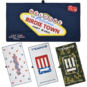 EVNROLL LTD EDITION PLAYERS GOLF TOWEL LARGE 42" MICROFIBER AQUALOCK GOLF TOWELS - Picture 1 of 4