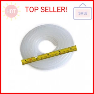 Pure Silicone Tubing - 1/8" ID x 1/4" OD - High Temp Kink-free Hose Tube 500F (1 - Picture 1 of 2