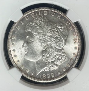 1899-O MORGAN SILVER DOLLAR ~ NGC MS 64 ~BEAUTIFUL COIN~REF#50-030 - Picture 1 of 4