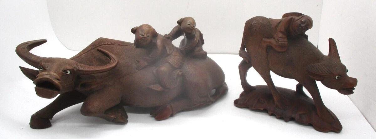 1900-1940 年中国牛雕像、雕像| eBay