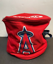 MLB L.A. Angels insulated lunch bag can cooler round collapsible tote baseball