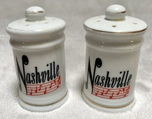 Nashville Tennessee Souvenir Keramik Salz und Pfefferstreuer Set gebraucht - Bild 1 von 7