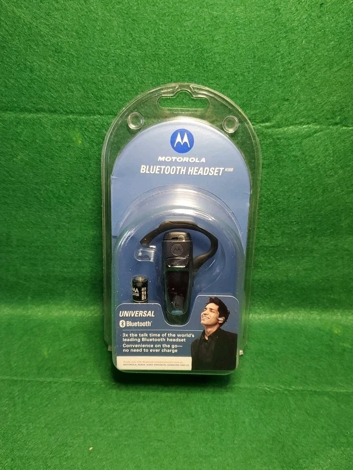 Motorola H300 TRAVEL BLUETOOTH~Fone de Ouvido Sem Fio Operado por Bateria~Lacrado de Fábrica - Imagem 1 de 3