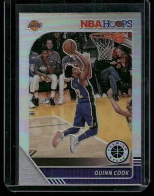 2019-20 NBA Hoops Premium Stock Quinn Cook Los Angeles Lakers #267 Prizm - Image 1 of 2