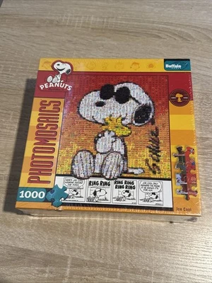 Photomosaics "Joe Cool" Snoopy ~ Peanuts By Schulz ~ 1026 Pieces ~ new sealed bo - Image 1 of 4