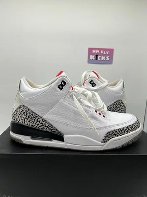 Talla 10.5 - Air Jordan 3 Retro Blanco Cemento 2011 Foto 1 de 4
