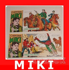 CAPITAN MIKI PRIMI 2 NUMERI A STRISCIA - Picture 1 of 1