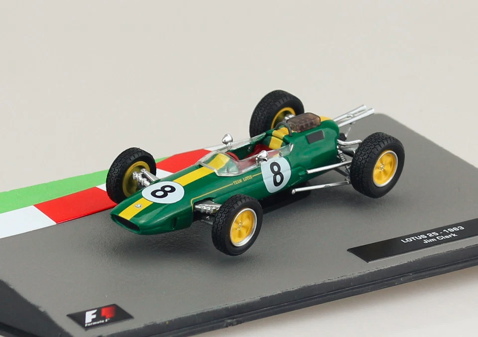 Lotus 25 Jim Clark 1963 #1 Formel 1 1:43 Atlas Modellauto  - Bild 1 von 3