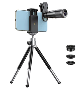 SAIET SMART Zoom Kit Lenti Ottiche per Smartphone con custodia - Foto 1 di 2