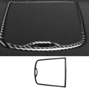 For BMW X3 G01 X4 2018-2021 Real Carbon Fiber Dashboard Speaker Frame Cover Trim - Foto 1 di 7