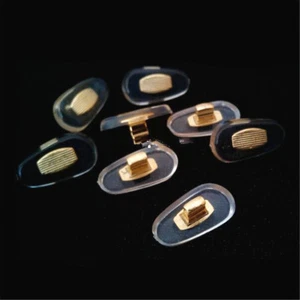 10 Pairs Nose Pads Screw On for Glasses/Spectacle/Sunglasses Metal & Plastic New - Picture 1 of 4