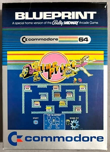 Blueprint Bally Midway Arcade Game Commodore C64 Cartridge 1983 CBM Re-published - Picture 1 of 15