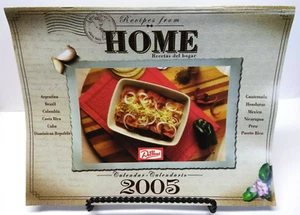 DILLONS SUPERMARKET 2005 CALENDAR & RECIPES FROM HOME - BRAZIL CUBA MEXICO PERU - Imagen 1 de 4