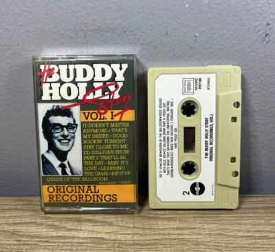 The Buddy Holly Story Vol 1 Original Recordings - Cassette - Import Rock n Roll - Image 1 of 3