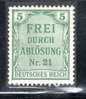 GERMANY COLONIES PRUSSIA PREUSEN DEUTSCHES REICH STAMP MINT HINGED LOT 809AG