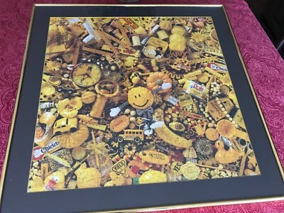 Presenting Yellow Puzzle by Springbok framed under glass - Image 1 of 4
