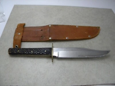 Original Bowie Knife- Cox Co.- Sheffield- England- Sheath - Image 1 of 4