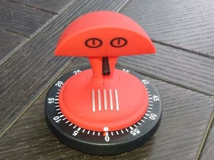 BENGT EK DESIGN KÜCHE ESPRESSOMASCHINE 60 MINUTEN MECHANISCH TIMER KAFFEE ROT - Bild 1 von 1