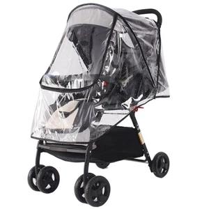 Reusable Waterproof Universal Stroller Pushchair Rain Cover for Travel/Jogging - Picture 1 of 14