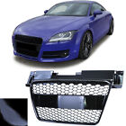 For Audi Tt 8J Since 2006-2010 Grille Sports Grill Honeycomb Grille Black Gloss