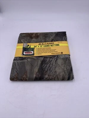 Hunters Specialties 04123 Camo Netting Packaged 54"x12 Ft NEW - Image 1 of 4