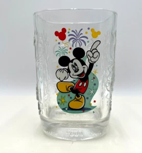 Vintage Walt Disney World Glass Mickey Mouse Commemorative 2000 Magic Kingdom - Picture 1 of 5