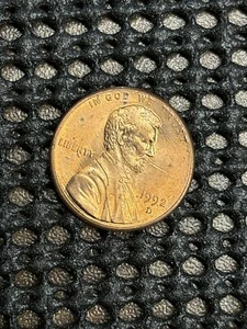 1992 D define deterioration Lincoln Cent Errors, Smoking Lincoln Mint Errors - Picture 1 of 3