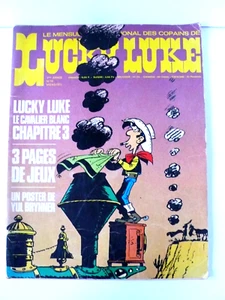 LUCKY LUKE MENSUEL N°10 ÉTAT CORRECT 1974 30cm X 23 cm - Imagen 1 de 5