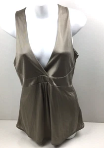 ZARA New Champagne Drape Camisole Top Size L USA = 12 Australia NWT - Picture 1 of 5